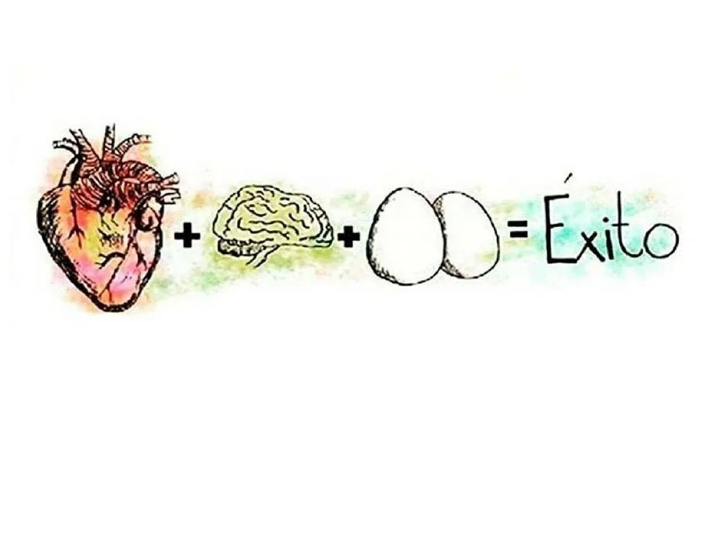 Corazón, cerebro y pelotas son los ingredientes del éxito.